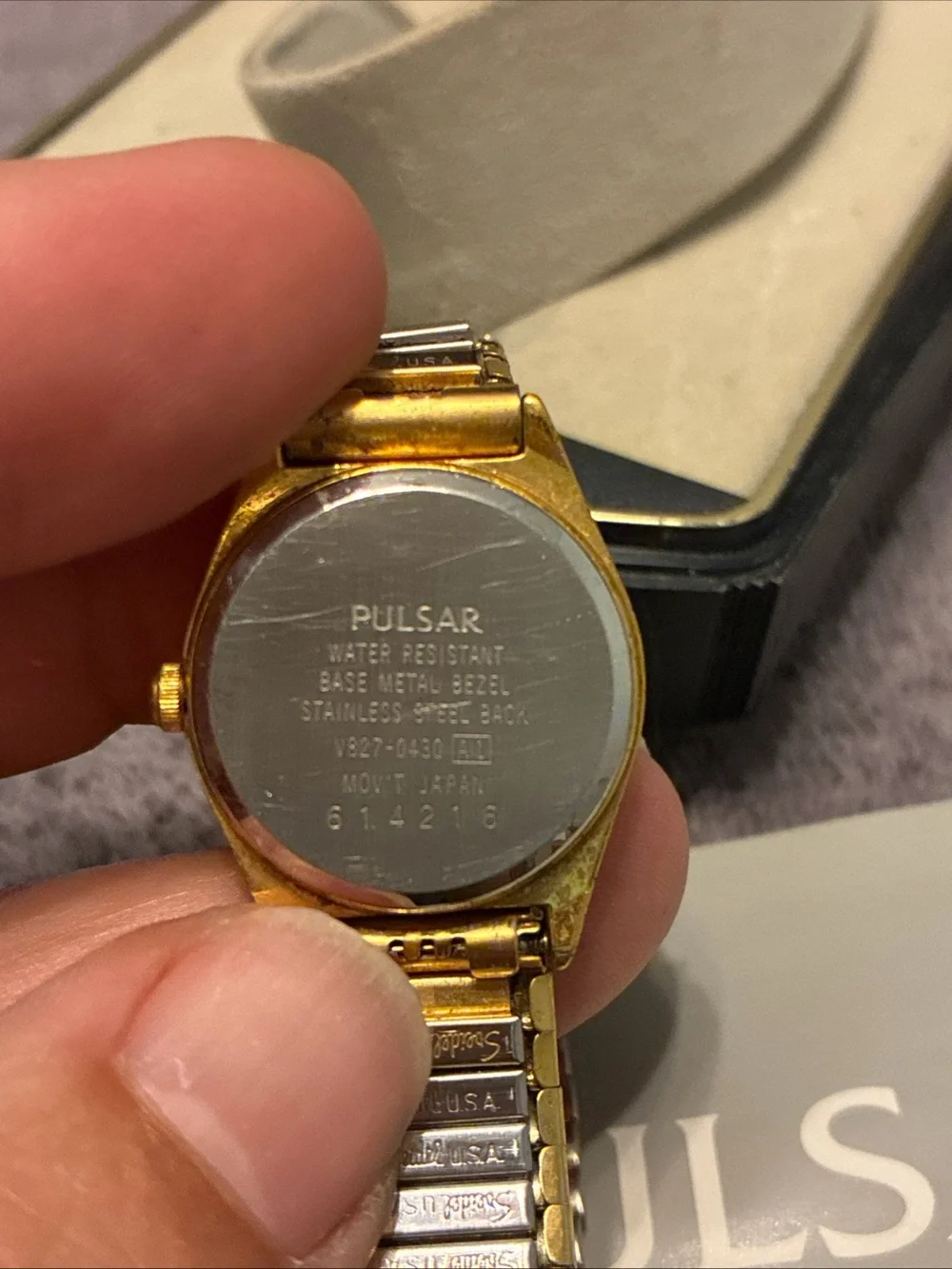 Pulsar Women’s Gold-Tone Dress Watch